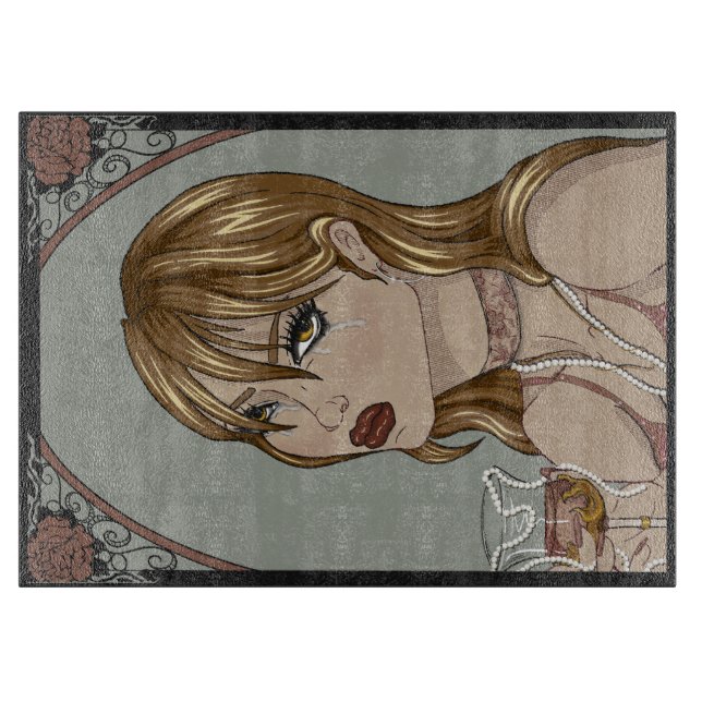 Tabla De Cortar Art Nouveau (Anverso)