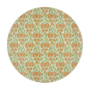 Tabla De Cortar Art Nouveau: Elegancia floral