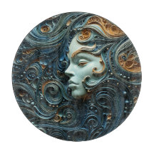 Arte 3D de Moonlit Woman