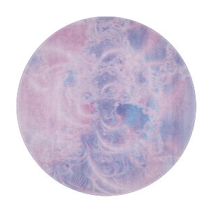 Tabla De Cortar Arte abstracto rosa brillante