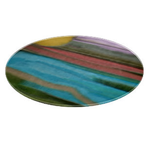 Tabla De Cortar Arte abstracto Sierra Sunrise