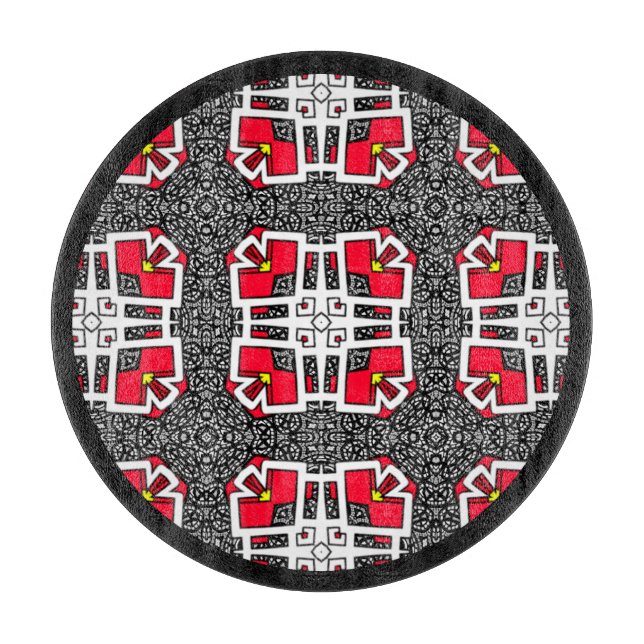 Tabla De Cortar Arte caleidoscopio del volumen dieciséis (Anverso)