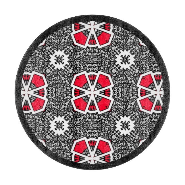 Tabla De Cortar Arte caleidoscopio del volumen dieciséis (Anverso)