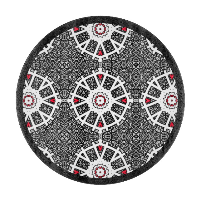 Tabla De Cortar Arte caleidoscopio del volumen dieciséis trece (Anverso)