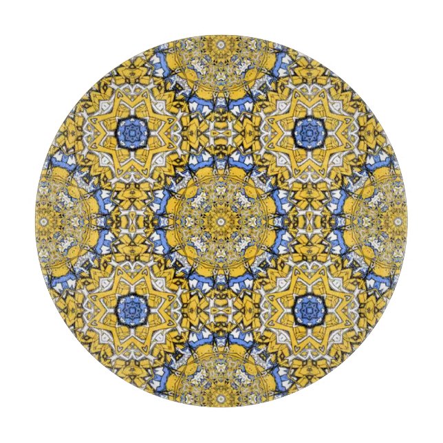 Tabla De Cortar Arte caleidoscopio del volumen once (Anverso)