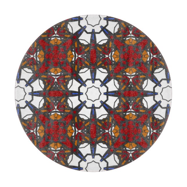 Tabla De Cortar arte de caleidoscopio seis del volumen cuatro (Anverso)