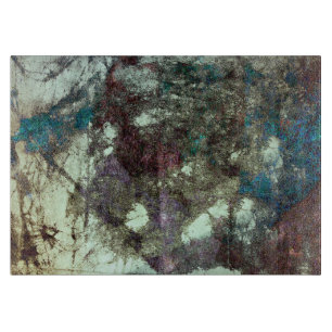 Tabla De Cortar Arte de diseño gráfico abstracto gris azul rojo