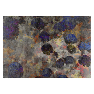 Tabla De Cortar Arte de fondo digital de patrón floral / floral