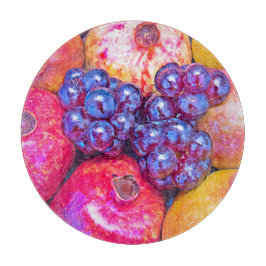 Tabla De Cortar Arte de la vida de la fruta