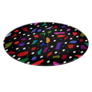 Tabla De Cortar Arte de patrones de bits y piezas de mosaico