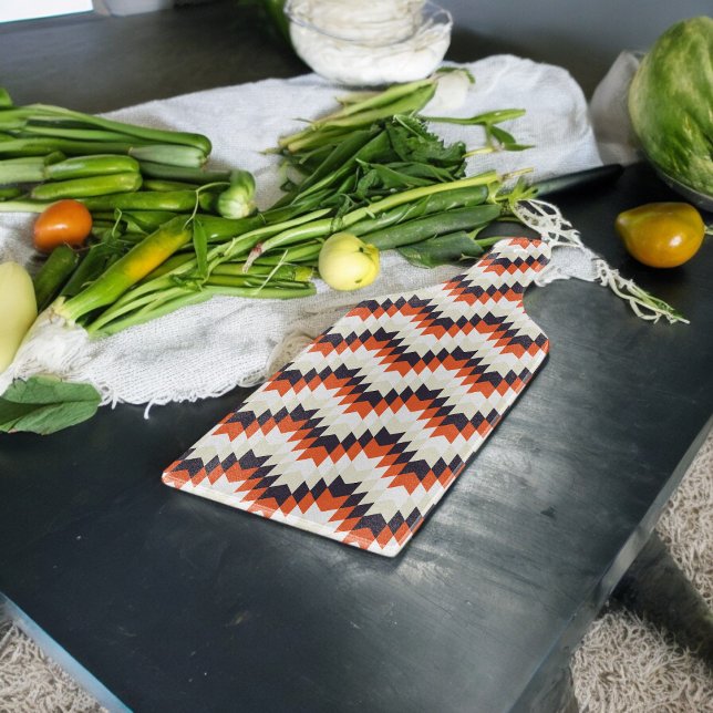 Tabla De Cortar Arte estilo navajo (Chopping Board)