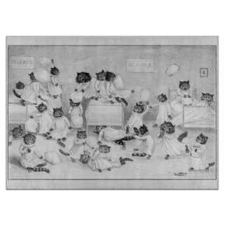 Tabla De Cortar Arte gato de Louis Wain 1900