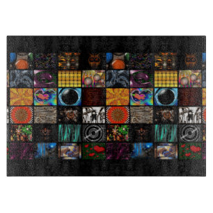 Tabla De Cortar Arte Pop Decorativo Patrón
