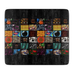 Tabla De Cortar Arte Pop Decorativo Patrón
