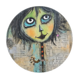 Tabla De Cortar ArtLady 5 Encantadora y angustiada
