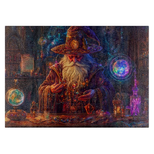 Tabla De Cortar Asistente en su estudio (Anverso)