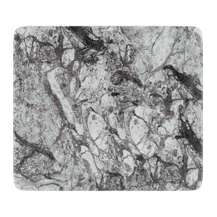 Tabla De Cortar Aspecto de mármol gris