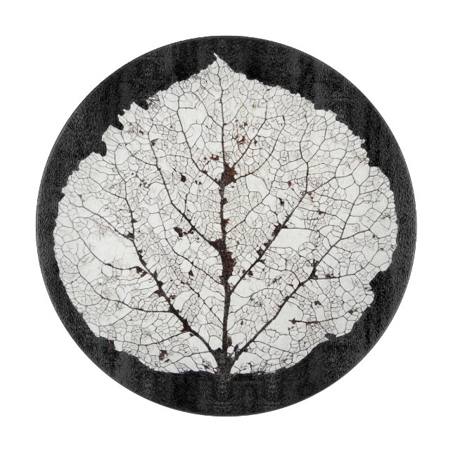 Tabla De Cortar Aspen Leaf Skeleton 1 (Anverso)