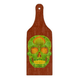 Tabla De Cortar Aspen Leaf Skull 10