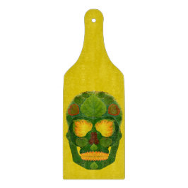 Tabla De Cortar Aspen Leaf Skull 9