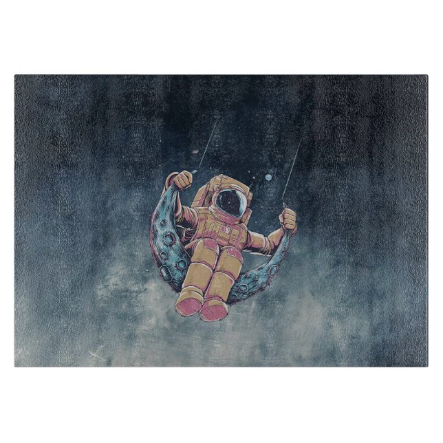 Tabla De Cortar Astronauta (Anverso)