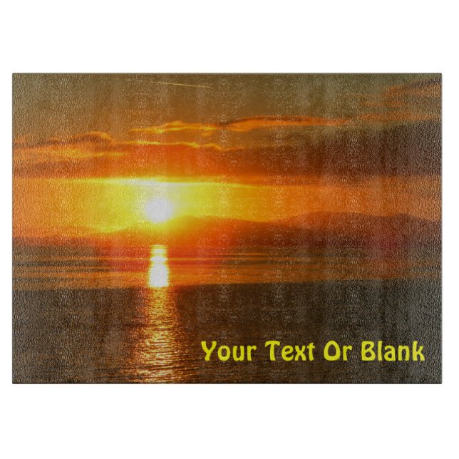 Tabla De Cortar Atardecer del asiento trasero interior (Anverso)