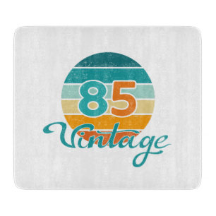 Tabla De Cortar Atardecer Retro 85 Vintage Agotado