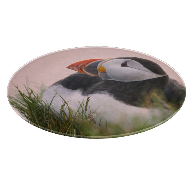 Tabla De Cortar Atlético de Puffin (Fratercula arctica) (Borde)
