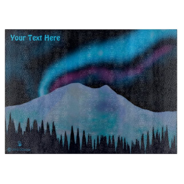 Tabla De Cortar Aurora azul (Anverso)