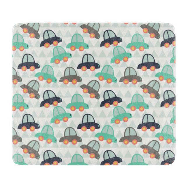 Tabla De Cortar Autos y más autos (Anverso)