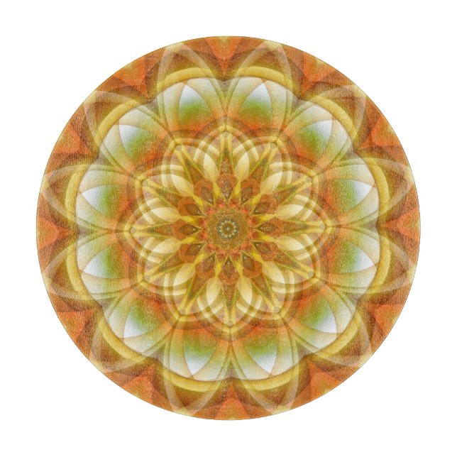 Tabla De Cortar Autumn Kaleidoscope (Anverso)