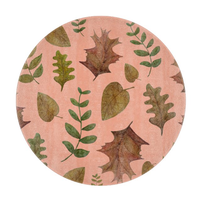 Tabla De Cortar Autumn leaves (Anverso)