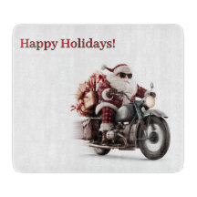 Aventura de cocina de Navidad de Santa en moto