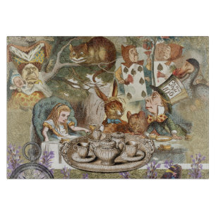 Tabla De Cortar Aventuras Clásicas de Alicia en el País de las Mar