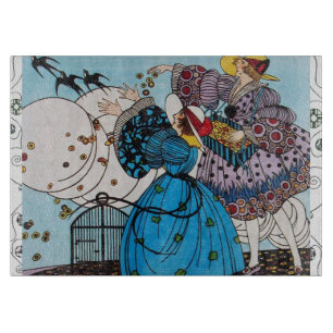 TABLA DE CORTAR AVES DE PRIMAVERA / DISEÑADOR DE VESTUARIO DE MODA