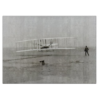 Tabla De Cortar Avión de los Hermanos Wright Primer Vuelo Aviación
