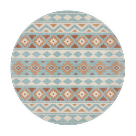 Tabla De Cortar Aztec Essence Ptn IIIb Blue Cream Terracottas