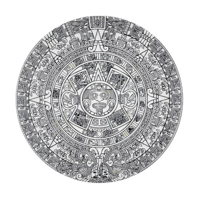TABLA DE CORTAR AZTEC O MÉXICO (Anverso)