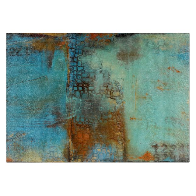 Tabla De Cortar Azul (Anverso)