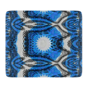 Tabla De Cortar Azul atómico