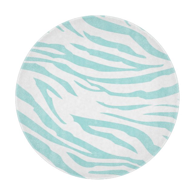 Tabla De Cortar Azul azul celeste animal (Anverso)