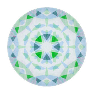 Tabla De Cortar Azul costero verde decoración estrella de verano d