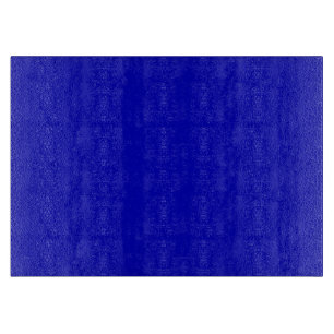 Tabla De Cortar Azul de cobalto de color sólido