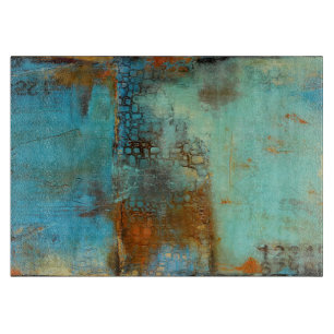 Tabla De Cortar Azul deja