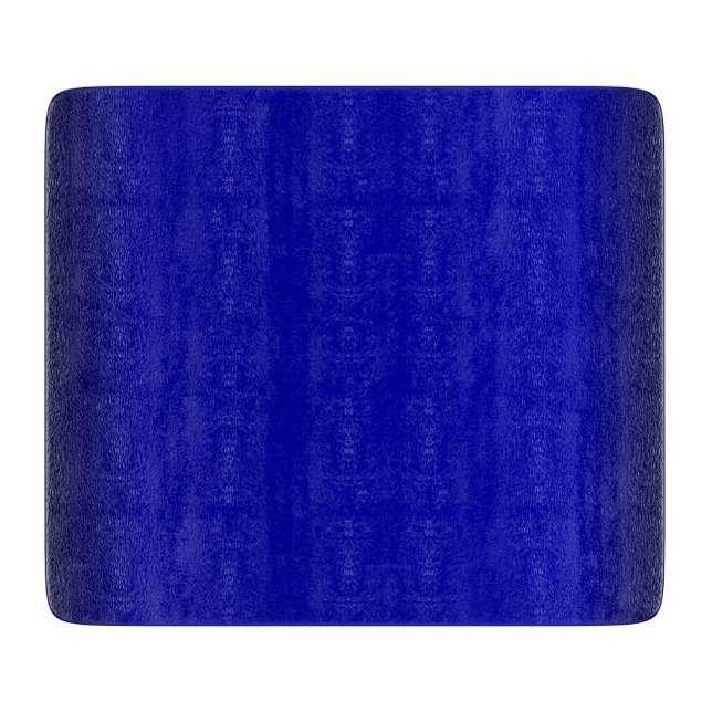 Tabla De Cortar Azul eléctrico sólido (Anverso)
