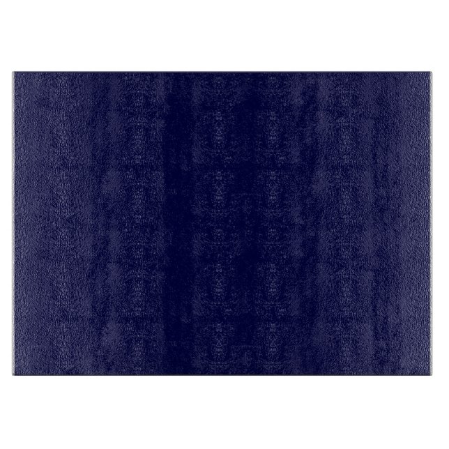 Tabla De Cortar Azul marino sólido (Anverso)