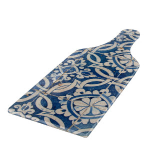 Tabla De Cortar Azulejo del portugués del vintage