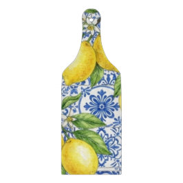 Tabla De Cortar Azulejo siciliano de limón italiano personalizado