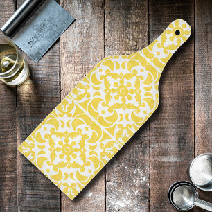 Tabla De Cortar Azulejos amarillos Mediterráneo portugués