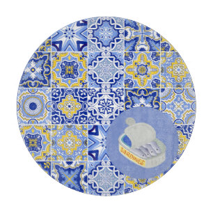 Tabla De Cortar Azulejos Estilo Portugués